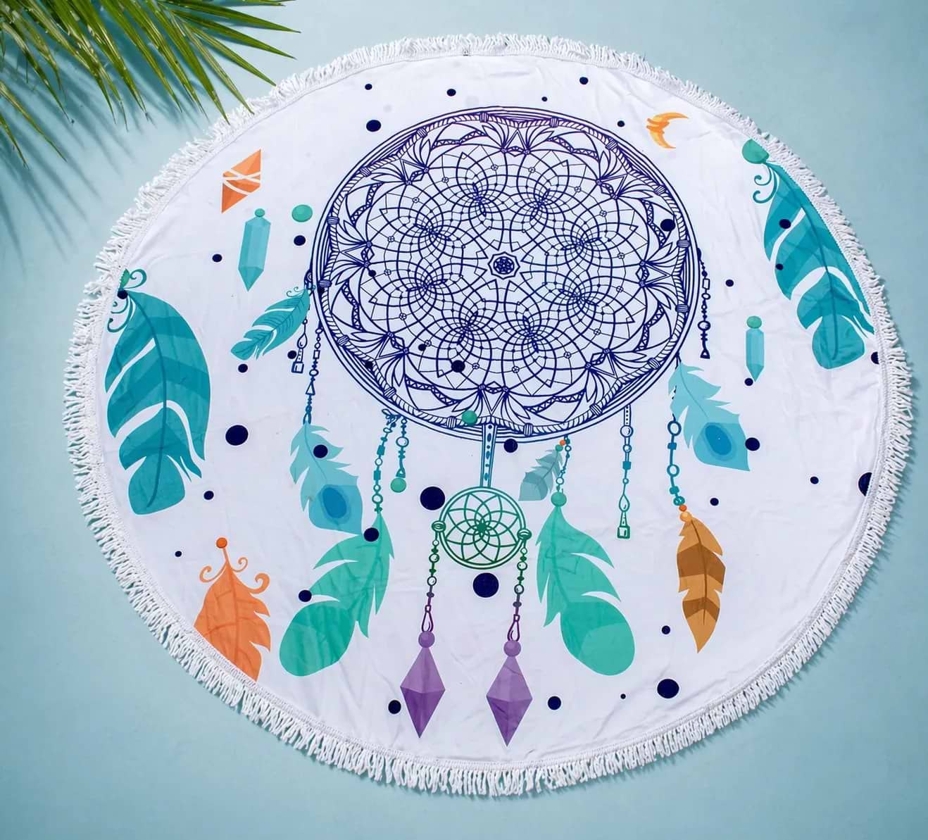 Полотенце пляжное MirSon №5052 Summer Time Dream catcher 150x150 см (2200003180657)